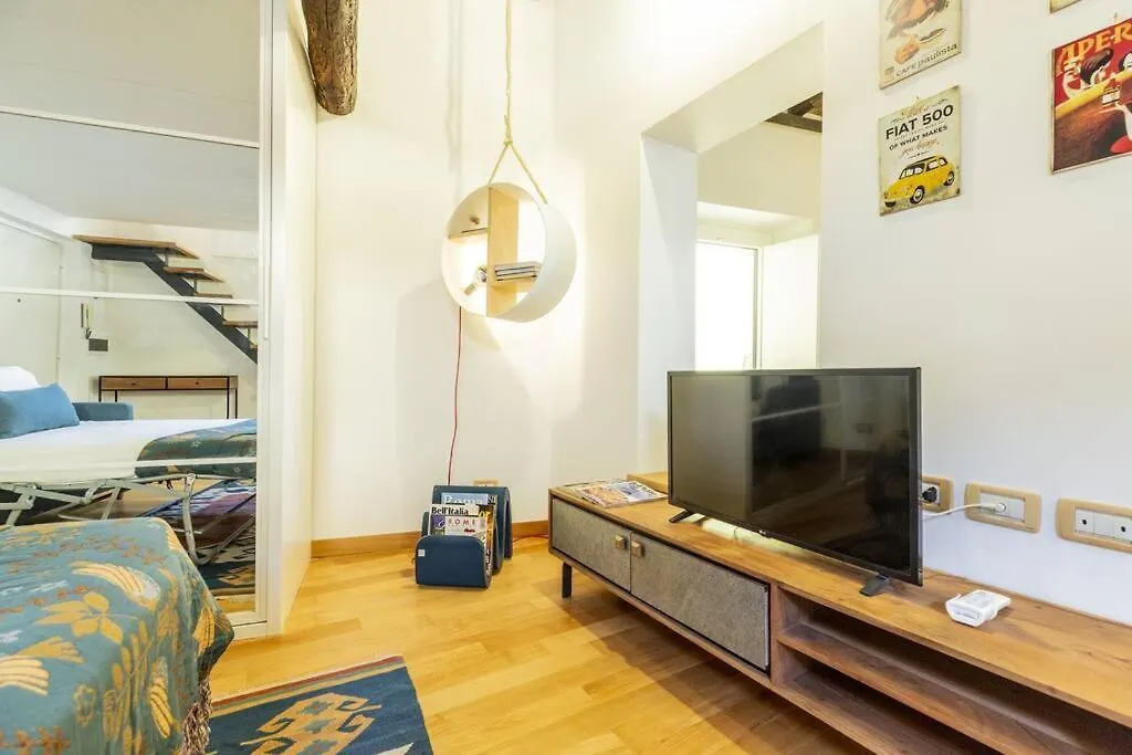 Apartmán Monti - Stunning Loft In The Heart Of Rome'S Monti 0*, Řím Itálie